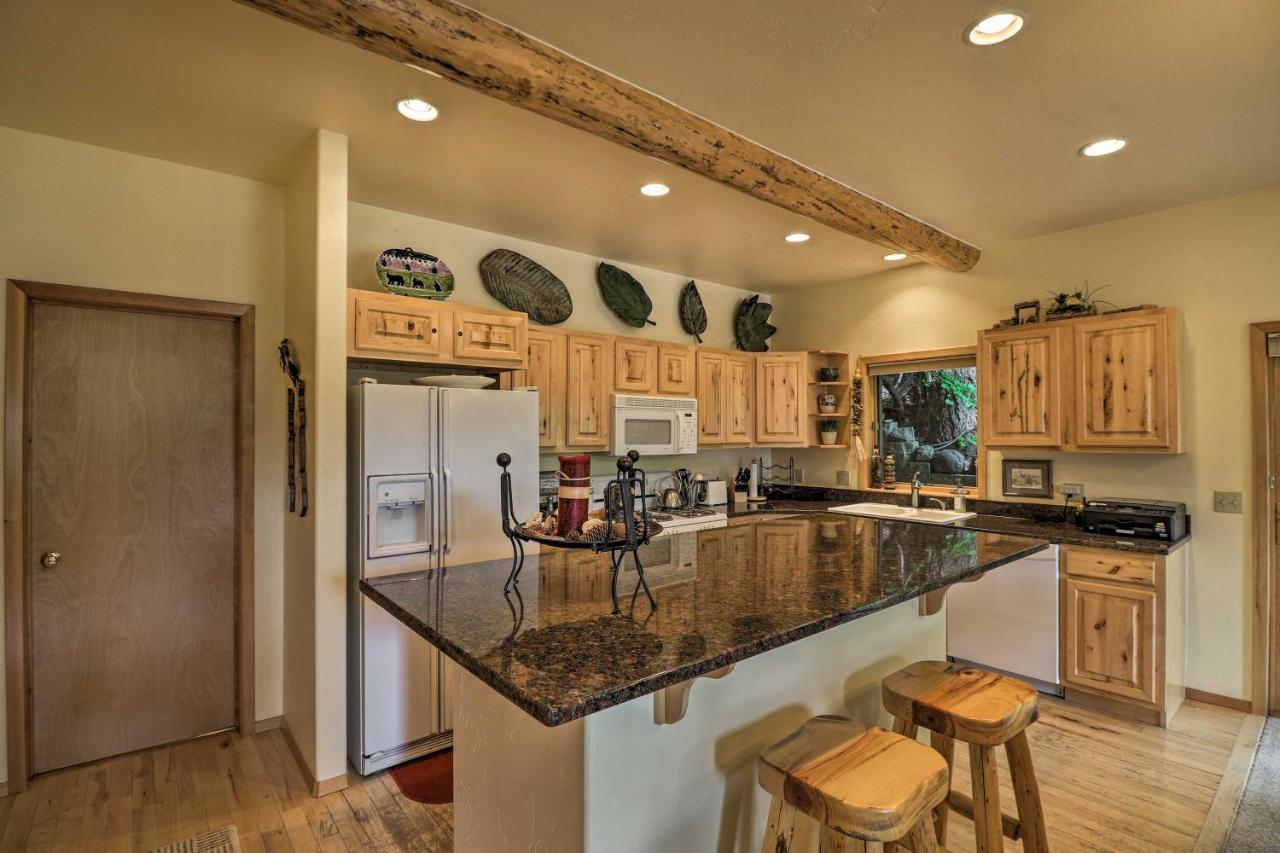 Rustic Home On Whitefish Mountain, Near Ski Run! מראה חיצוני תמונה