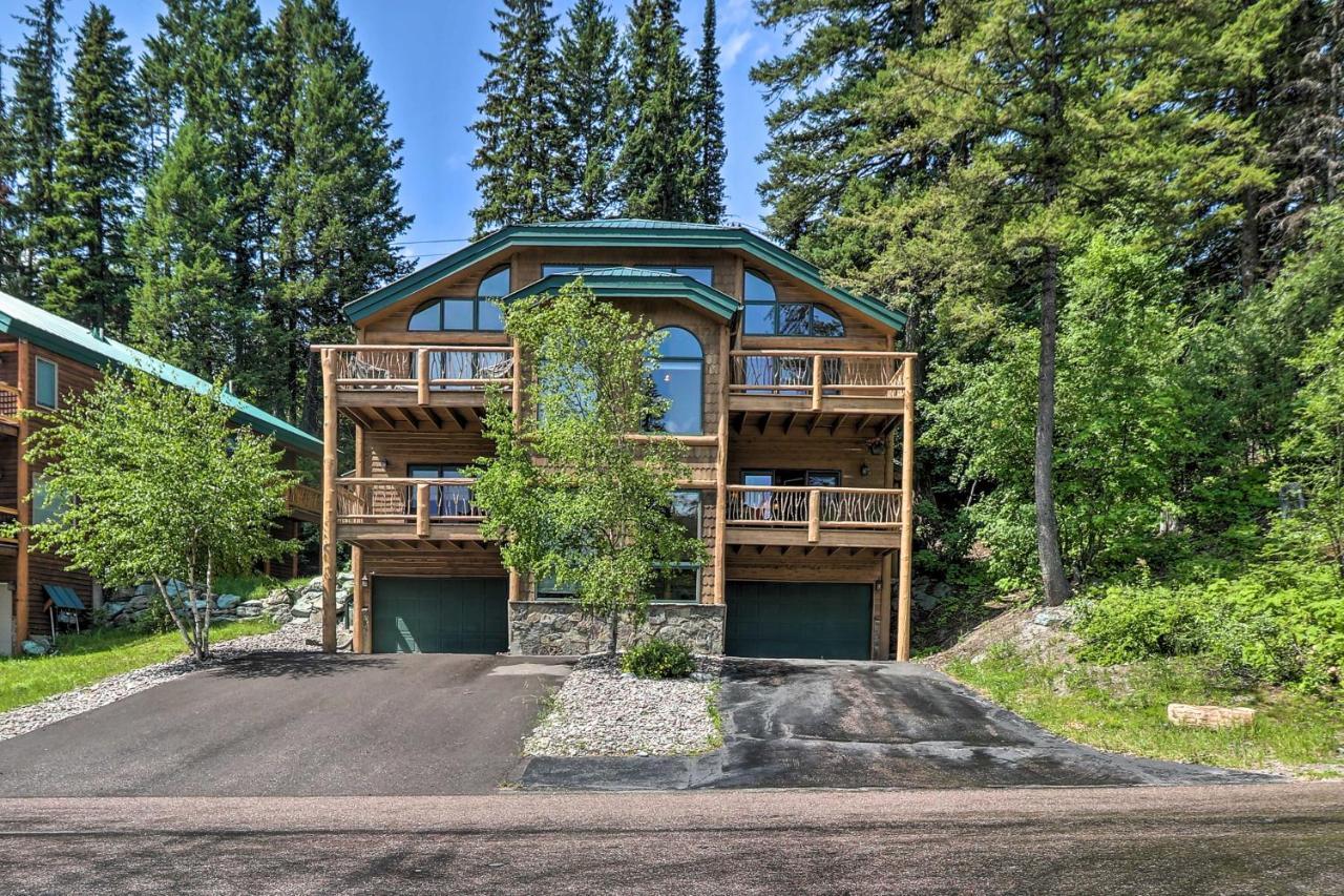 Rustic Home On Whitefish Mountain, Near Ski Run! מראה חיצוני תמונה